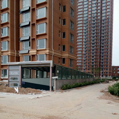 停R场电(sh)动门